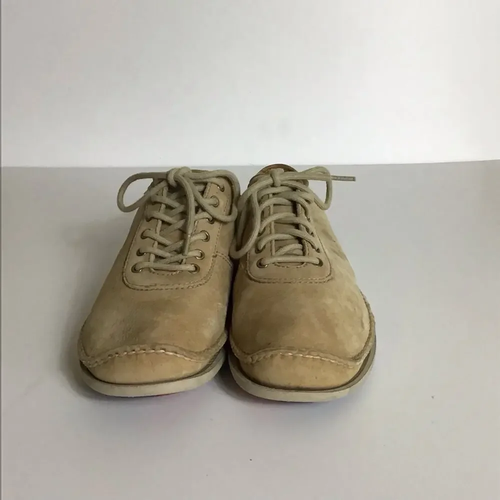 Dexter Men’s  Shoes Tan Leather  Comfort Tie up Shoes  Size 9M EUC Gorpcore